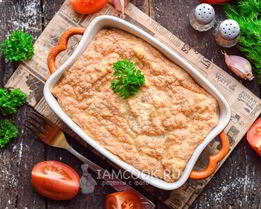 Суфле из индейки в духовке