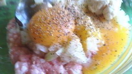 суфле из кабачков с куриными фрикадельками