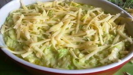 суфле из кабачков с куриными фрикадельками