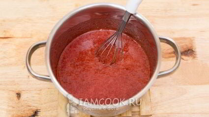 суфле из клубники с желатином