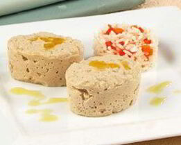 Суфле из курицы c овощами