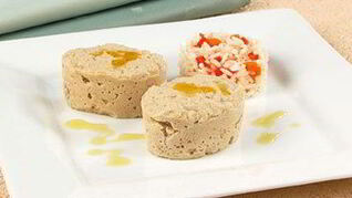 Суфле из курицы c овощами