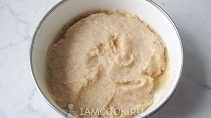 суфле из курицы с овощами