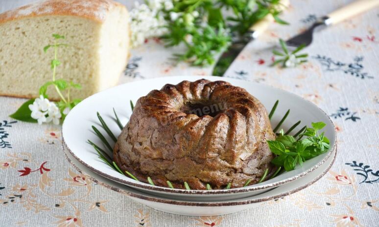 Рецепт суфле из печени в духовке