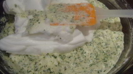 суфле из шпината с пармезаном