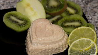 Суфле из яблок с желатином