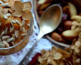 Суфле из запеченной айвы