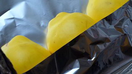 суфле из запеченной айвы