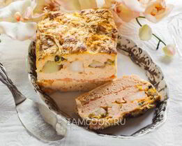 Суфле с морепродуктами