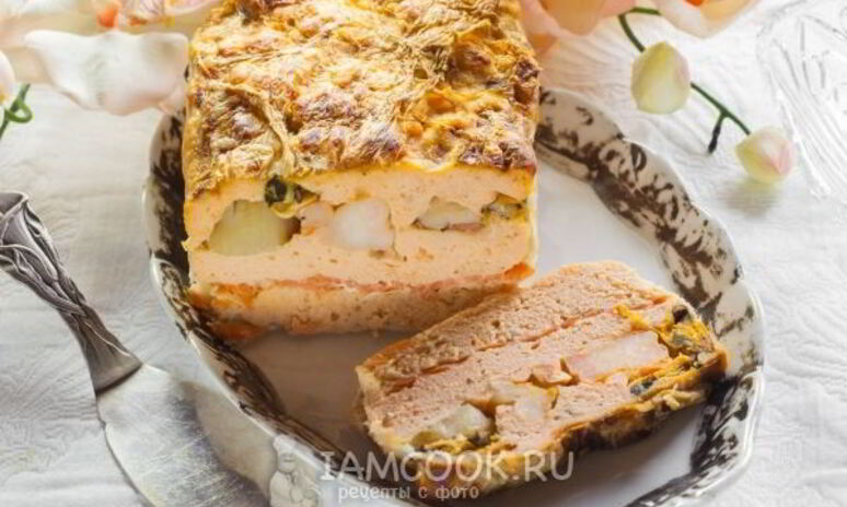 Рецепт суфле с морепродуктами