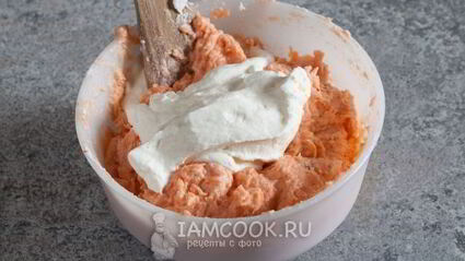 суфле с морепродуктами