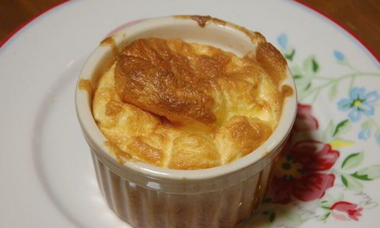 Рецепт суфле с зеленым горошком