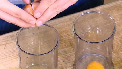 суфле с зеленым горошком