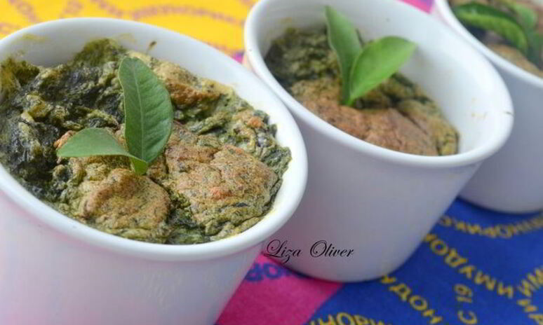 Рецепт суфле со шпинатом и пармезаном