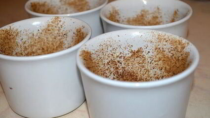 суфле со шпинатом и пармезаном