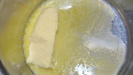 суфле со шпинатом и пармезаном