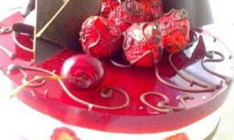 Рецепт торт-суфле с фруктами в желе