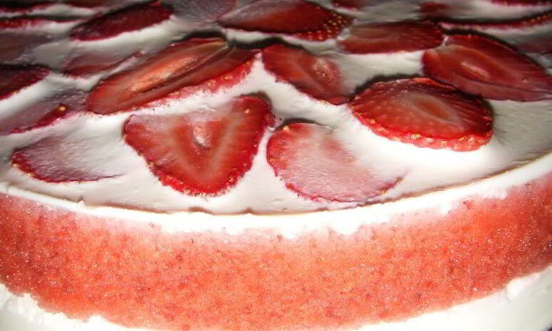 Рецепт торт-суфле strawberry temptation