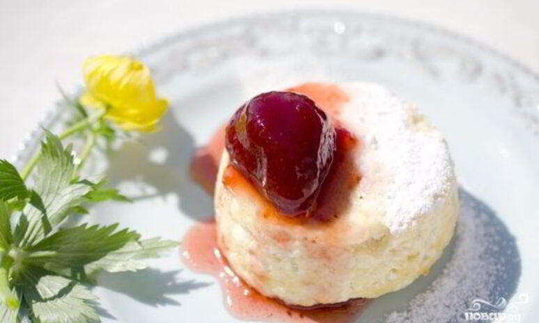 Рецепт творожно-банановое суфле