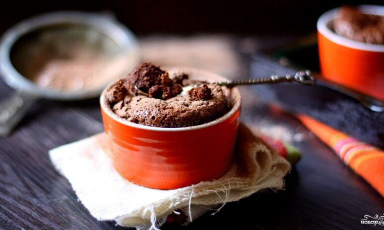 Рецепт творожно-шоколадное суфле