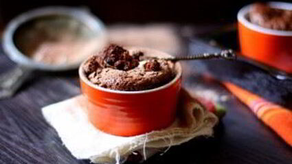 творожно-шоколадное суфле