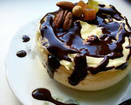 Творожное суфле-чизкейк в микроволновке