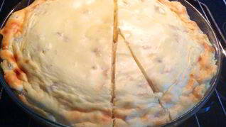 Творожное суфле с бананом