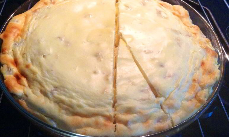 Рецепт творожное суфле с бананом