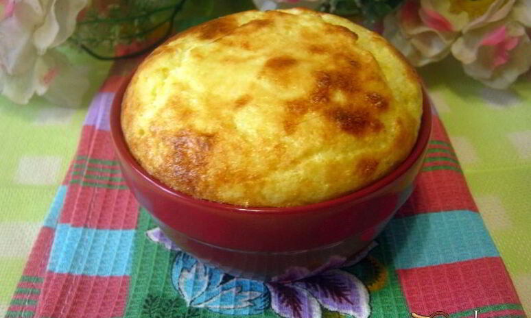 Рецепт творожное суфле с изюмом