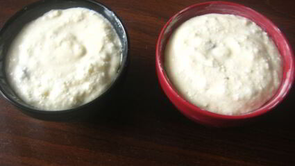 творожное суфле с изюмом