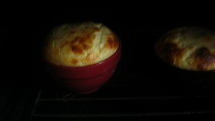 творожное суфле с изюмом