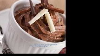 Творожное суфле с какао