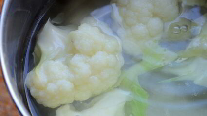 творожное суфле с цветной капустой