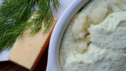 творожное суфле с цветной капустой