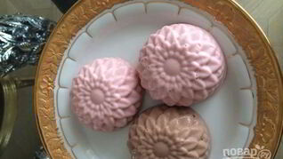 Творожное суфле с желатином