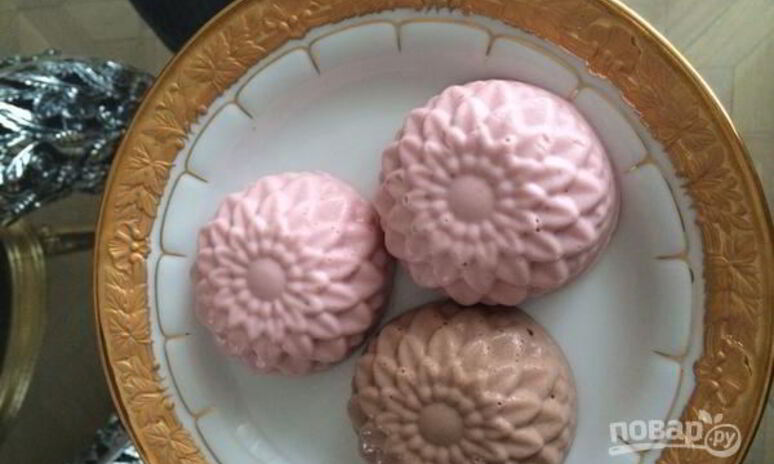 Рецепт творожное суфле с желатином