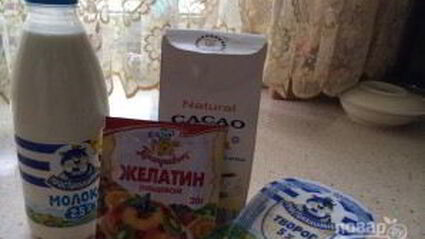 творожное суфле с желатином