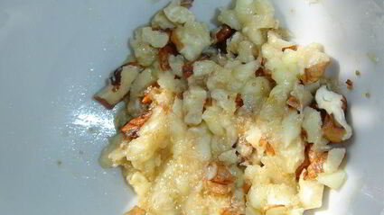 трюфели с инжиром, орехами, вялеными вишнями