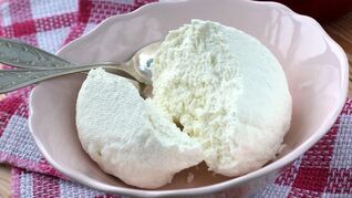 Творог из кефира в духовке