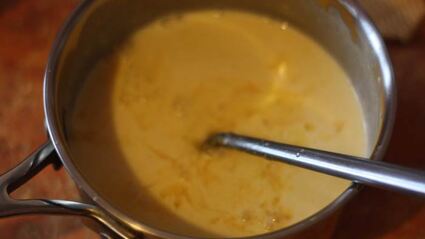 тыквенная панна котта с цитрусовым соусом