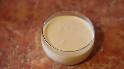 тыквенная панна котта с цитрусовым соусом