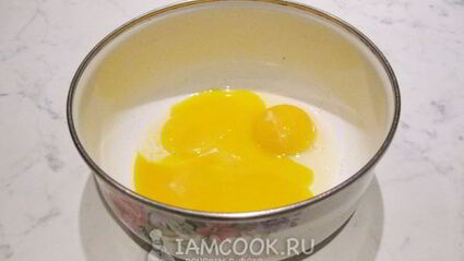 ванильно-шоколадный десерт