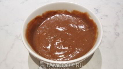 ванильно-шоколадный десерт