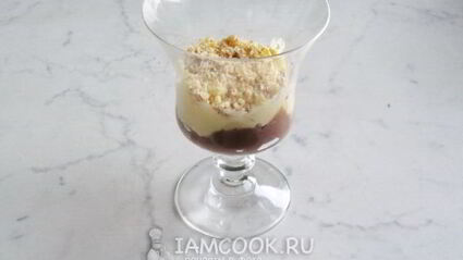 ванильно-шоколадный десерт