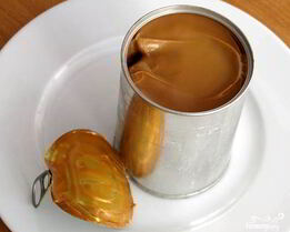 Вареная сгущенка в мультиварке