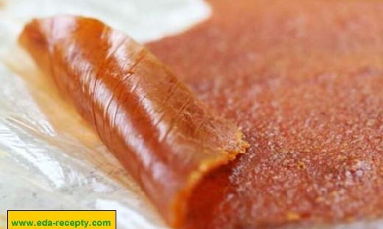 Рецепт яблочная пастила из яблок в духовке