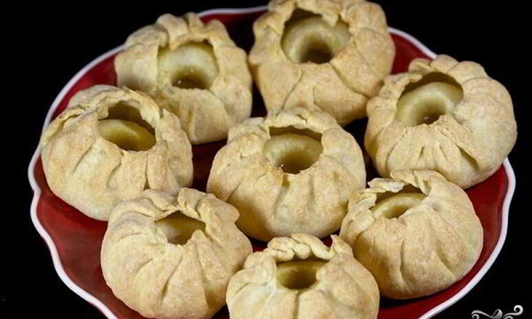 Рецепт яблоки, запеченные в тесте