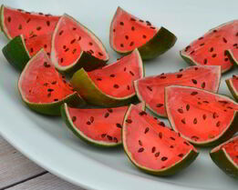 Желе Арбузные дольки