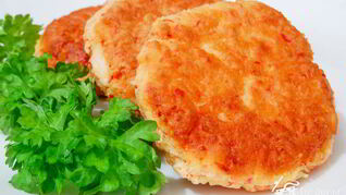 Биточки из крабовых палочек