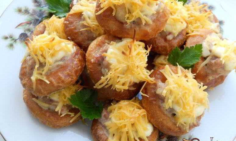 Рецепт бублики фаршированные мясом